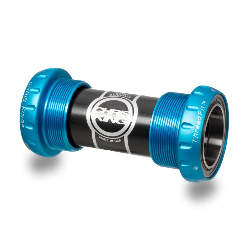 Chris King ThreadFit 24mm Bottom Bracket Turquoise